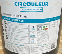 Peinture Recyclée Circouleur Acrylique Mat blanc