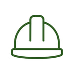 Pictogramme casque de chantier