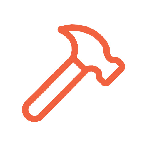 Pictogramme marteau