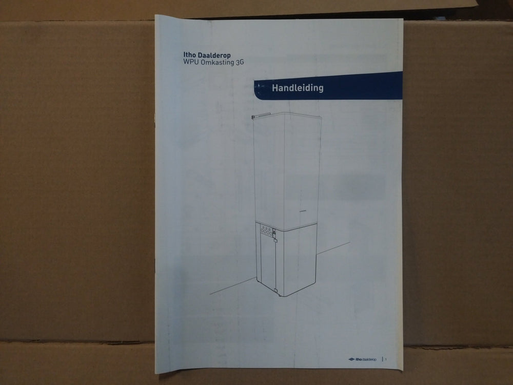 Pièces de cadre Itho Daalderop WPU Omkasting 3G - Réf. 04 - 00165