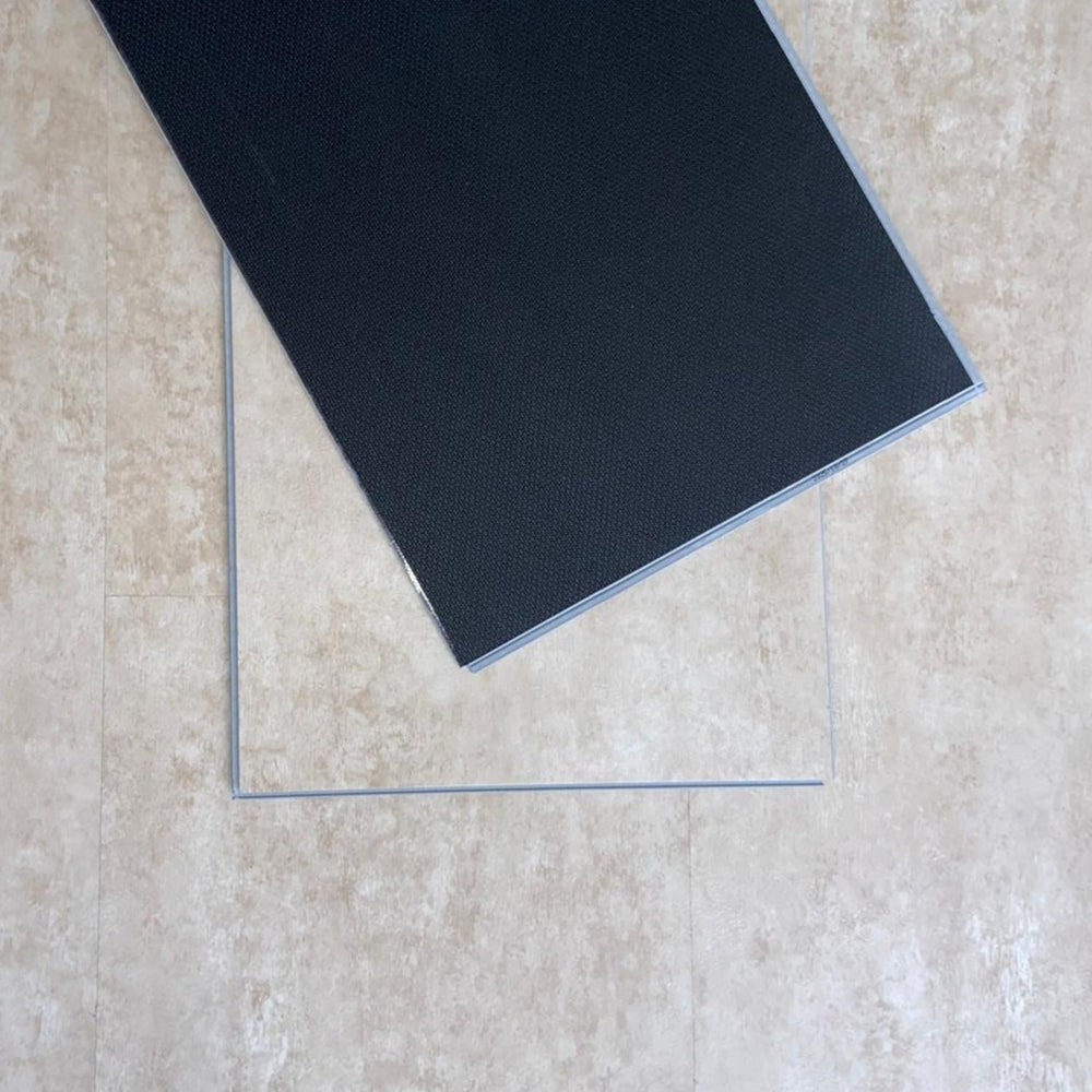 Sol PVC-SPC imitation carrelage Pierre Naturelle - 610 x 305 × 5.0mm sous-couche intégrée