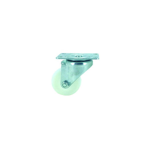 Pivotante À Platine Galet Nylon Diam 50 mm Caujolle