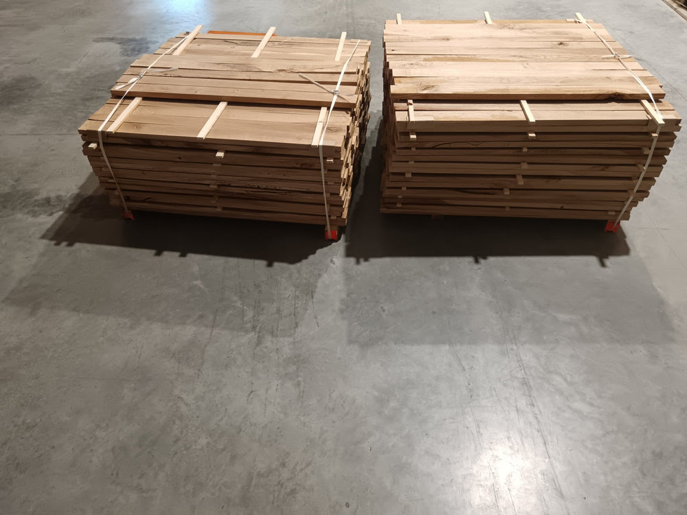 Planche bois massif chêne - 75 x 24 - L=1.1m - Choix B (raboté 4 faces)