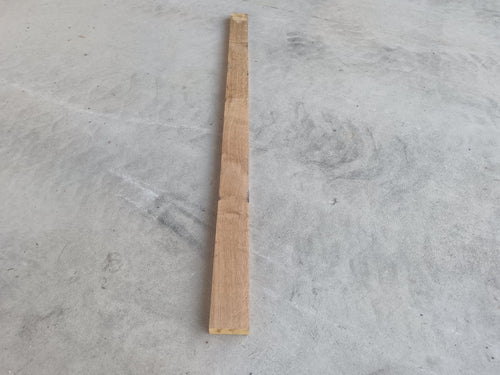 Planche bois massif chêne - 75 x 24 - L=1.4m - Choix B (raboté 4 faces)