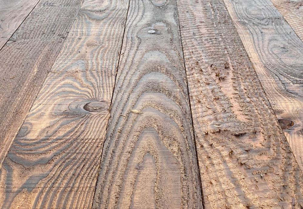 Planche brute pin classe 4 Marron - 22x150 - L=4m