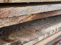 Planche brute pin classe 4 Marron - 22x150