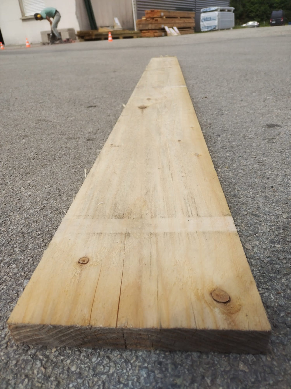Planche épicéa brut classe 3 - 27x200 - L=2,5m