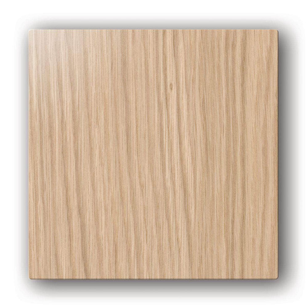 Plaque design pour la grille fixe ColorLINE® - chêne - diamètre de 180 mm - s'adapte sur le support de plaque de 80 ou 125 mm 11022170 ALDES