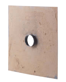Plaque PVC à coller 110 mm Eupen Eucarigid - RA - Réf. RO5524000
