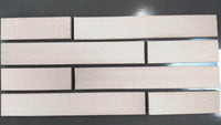 Plaquette Terre cuite naturelle Titane - 330 x 50 x 12 mm (2nd choix)