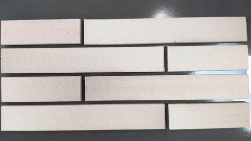 Plaquette Terre cuite naturelle Titane - 330 x 50 x 12 mm (2nd choix)