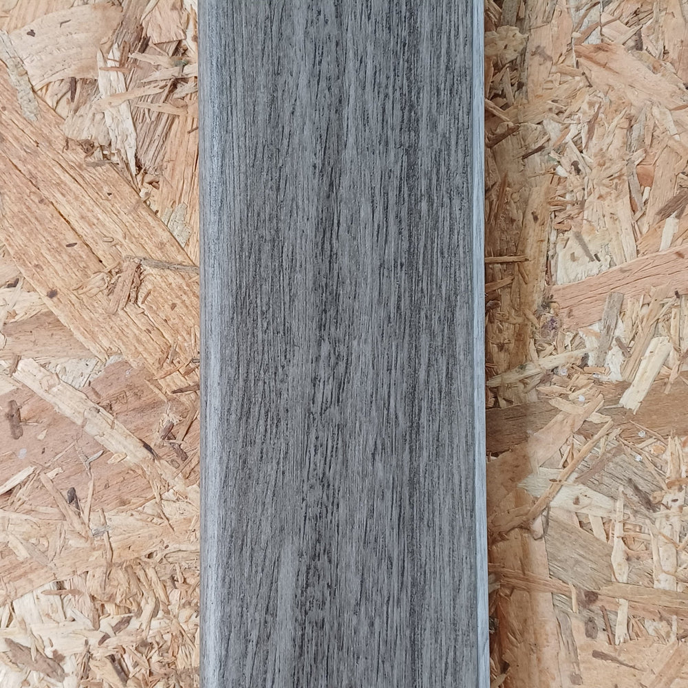 Plinthe SMF décor Chêne solide taupe Seville 2500x59x17,4mm