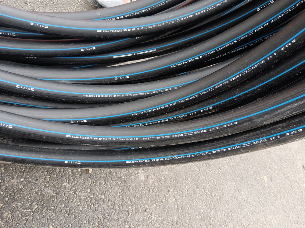 Polybleu eau potable PE100 (40x3.7)