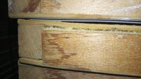 Porte Ame pleine Agglo blanche 250*93 avec trace d'humidité