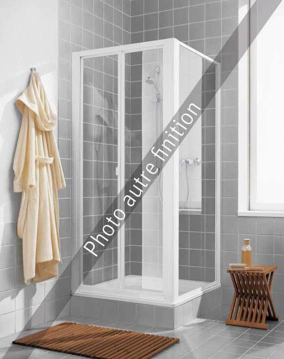 Porte de douche piv. Cada CA KTD 07019VPK (déclassé) argent poli