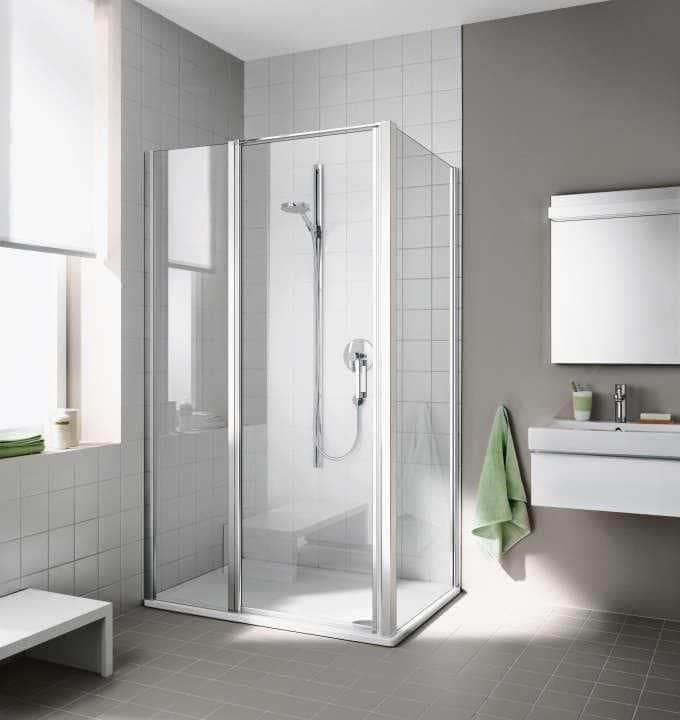 Porte de douche pivotante avec élément fixe CADA XS 1GR 12020 - Rothalux
