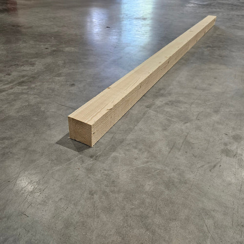 Poteau epicéa lamellé collé - 100 x 100 - L=3m (brut de sciage)