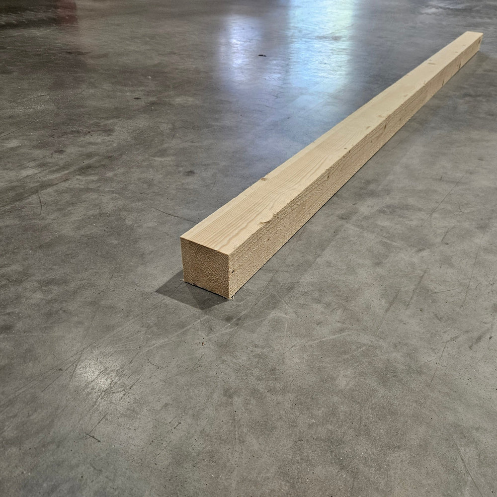 Poteau epicéa lamellé collé - 90 x 90 - L=2.5m (brut de sciage)