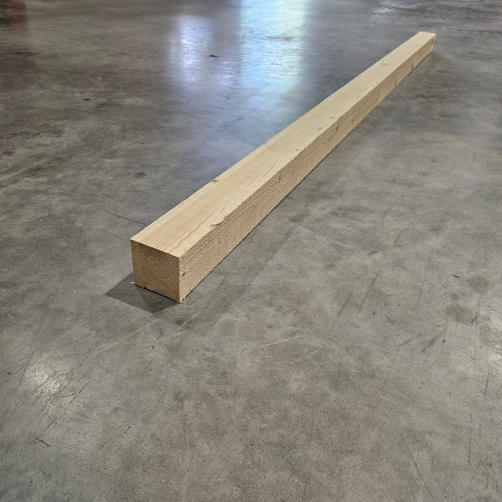 Poteau epicéa lamellé collé - 90 x 90 - L=3m (brut de sciage)