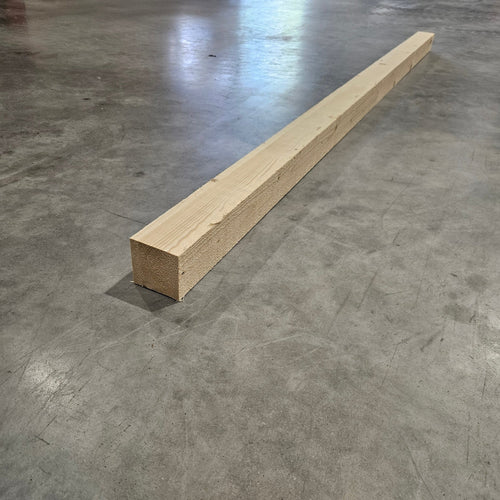 Poteau epicéa lamellé collé - 90 x 90 - L=3m (brut de sciage)