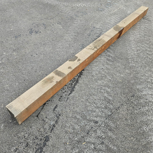 Poteau Exotique bois massif - 150 x 150 - L=3m (brut de sciage)