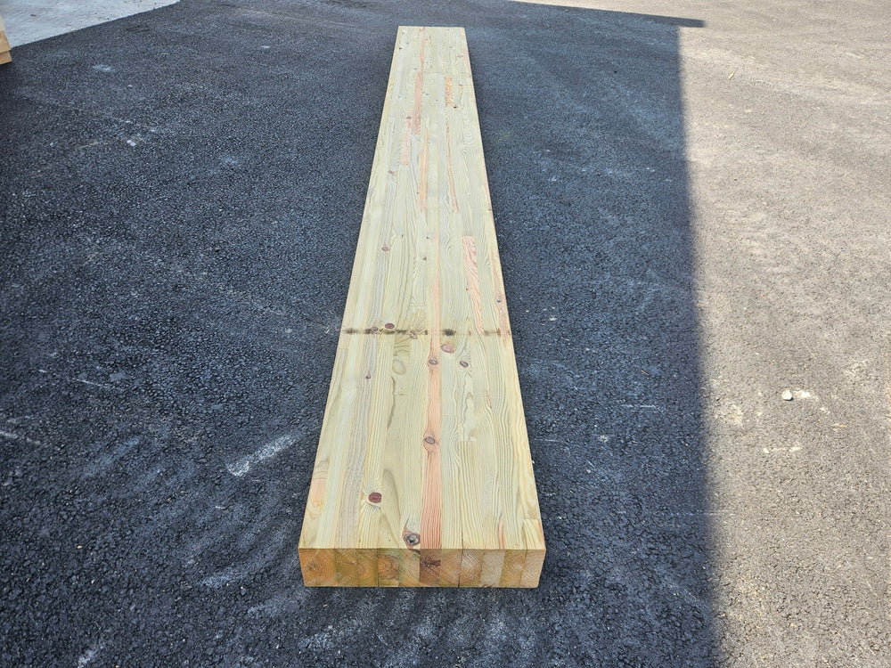 Poutre TR - AV lamellé collé - 400 x 120 - L=3.5m (raboté 4 faces)