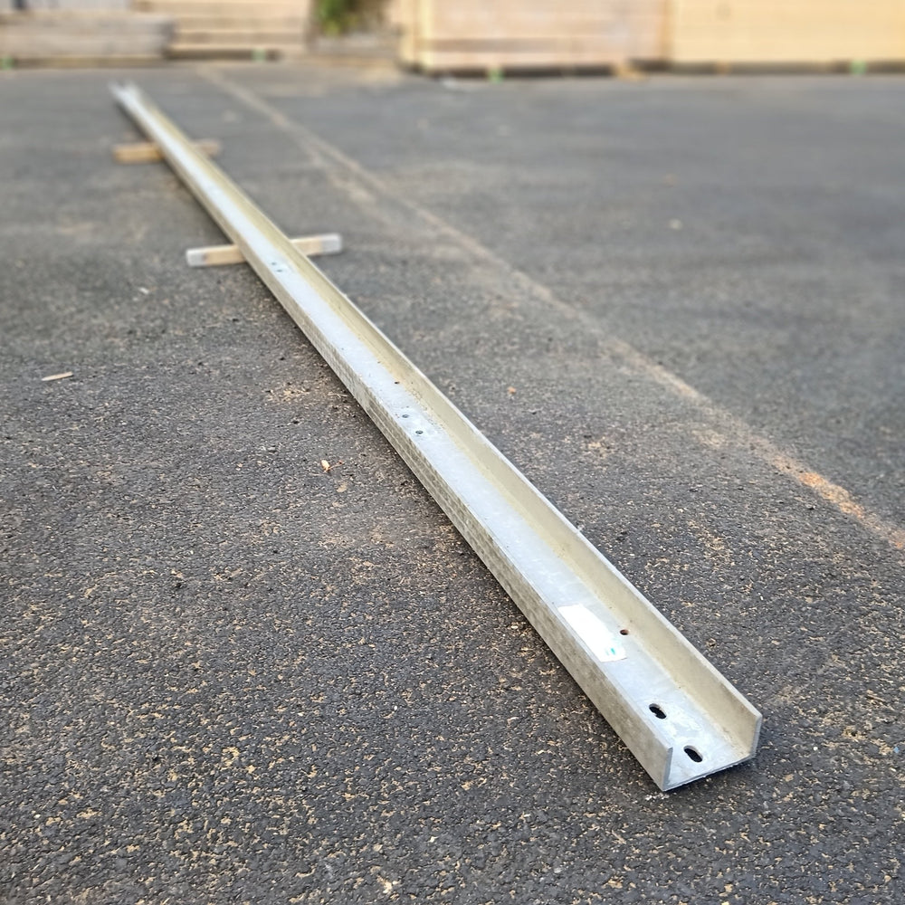 Profilé métallique acier galvanisé UPN 120 - 120 x 60 - L=6.9m