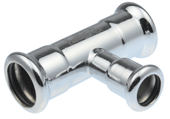 Raccord à réduire carbone en Té FFF 28 x 18 x 28 mm VSH Xpress - Réf. 6202636