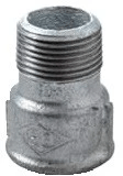 Raccord acier galva MF 1/2 x 1/2 Atusa 529A - Réf. F5290100042