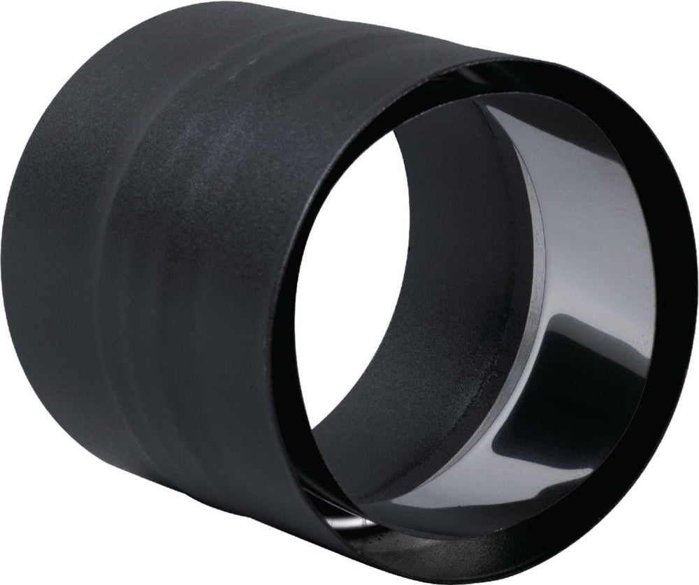 Raccord anti - bistre Email Mat Acier émaillé diamètre : 180 Noir Bois / Fioul / Gaz réf. 344117 TEN
