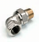 Raccord de radiateur Comap 3107UN 3/8 équerre nickelé - Réf. 490203