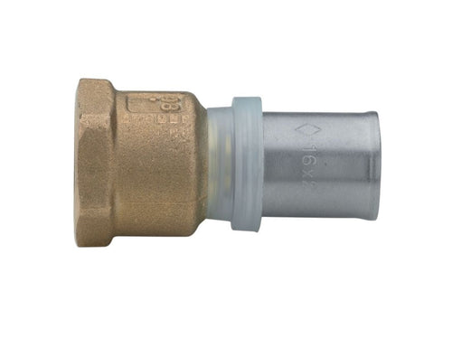Raccord droit femelle Altech 26x1' (x2) pour tube multicouche