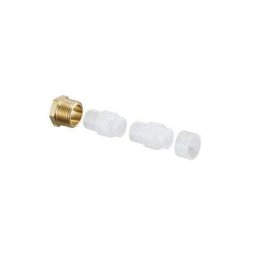 Raccord femelle - femelle sans butée brut 20/27 8270 (sachet de 2 pièces) ALTECH