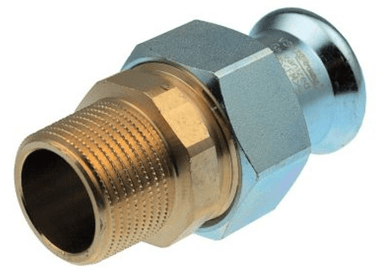 Raccord galvanisé à réduire FF D18 x 1/2 Presse V Ecoline