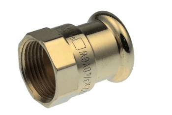 Raccord gaz cuivre FF 22 x 3/4 - Réf. 4803612