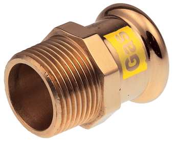 Raccord gaz cuivré VSH Xpress MF D22 x 1/2 M - Réf. 4803458