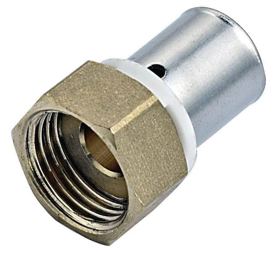 Raccord PER à sertir ALTECH fixe femelle D 16 - 15 x 21 (sachet de 2 pièces) ALTECH