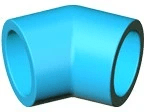Raccord PVC Coudé 45° FF 40 x 40 mm Niron PPR - Réf. 03NC4540