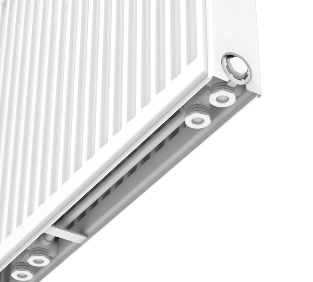 Radiateur eau chaude Altech horizontal 8 connexions dont 2 centrales Type21 Hauteur 900 Largeur 600 1130W ALTECH (déclassé)