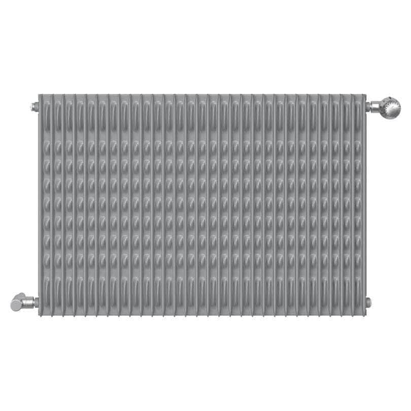 Radiateur Eau chaude Lamella blanc 1204 hauteur 400 mm 30 éléments 4 orifices diamètre 15 / 21 basse pression 4 bar entraxe standard 303 mm barrette de fixation standard sans les fixations 1104 w 1204 30 / réf. F9SAC04003000B00 FINIMETAL
