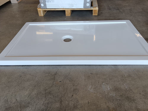 Receveur de douche Olympic plus 140x80 cm hauteur 4,5cm blanc - Novellini
