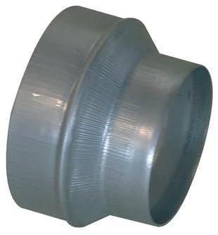 Réduction conique concentrique galvanisé - Diamètre 125/80 mm 11093502