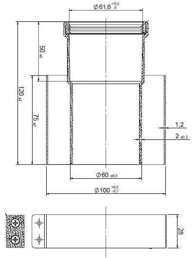 Réhausse pour remplacement CENTORA/NECTRA réf. 3318357 CHAFFOTEAUX