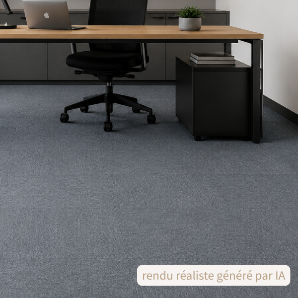 Dalle moquette gris - 500 x 500 mm - Tarkett Tecsom