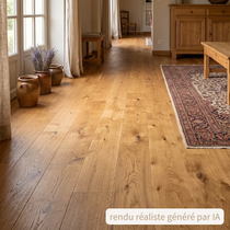 Contrecollé Home Scala Chêne - Verni Village 2 chanfreins - 11(2,5) x 180 x 400-2200 (qualité Rustique Campagne)