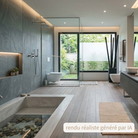 Contrecollé Lindura MEISTER 8956 chêne Naturel Moyen Brossé Verni ultramat (Gamme HD 400)