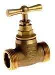 Robinet d'arrêt double mâle sans purge nu 15x21 102 - 8F GRK