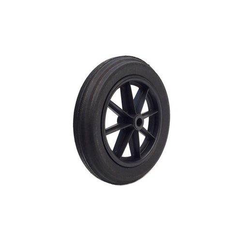 Roue Increvable Diam 400 Jante Plast Roulement A Rouleu De 25 mm Caujolle