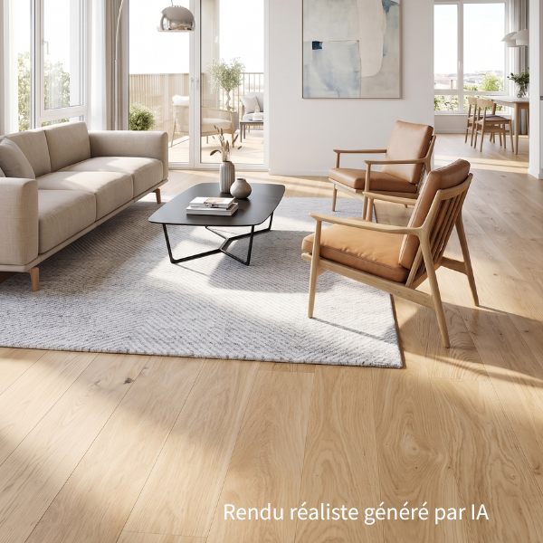Contrecollé chêne Home Scala - Verni mat - 11(2,7) x 145 x 400-2200 — vue 4