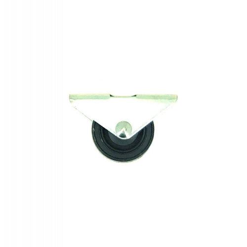 Roulette Fixe Hauteur Reduite Galet plastique Gris Diam 30 mm CAUJOLLE